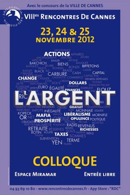 L’argent « Colloque »