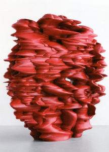 Tony Cragg 2010 Versus 280x295x100 bois peint Galerie Thaddaeus Ropac