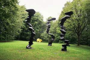 Tony Cragg jardin de la fondation Cragg Wuppertal