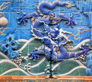 Liu Bolin, dragons n° 4,