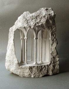 Matthew Simmonds 2013 Corona h 30cm limestone