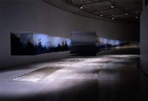 Nobuhiro Nakanishi, 2005, nuages,foret et fogg, 100 feuilles de 100x100