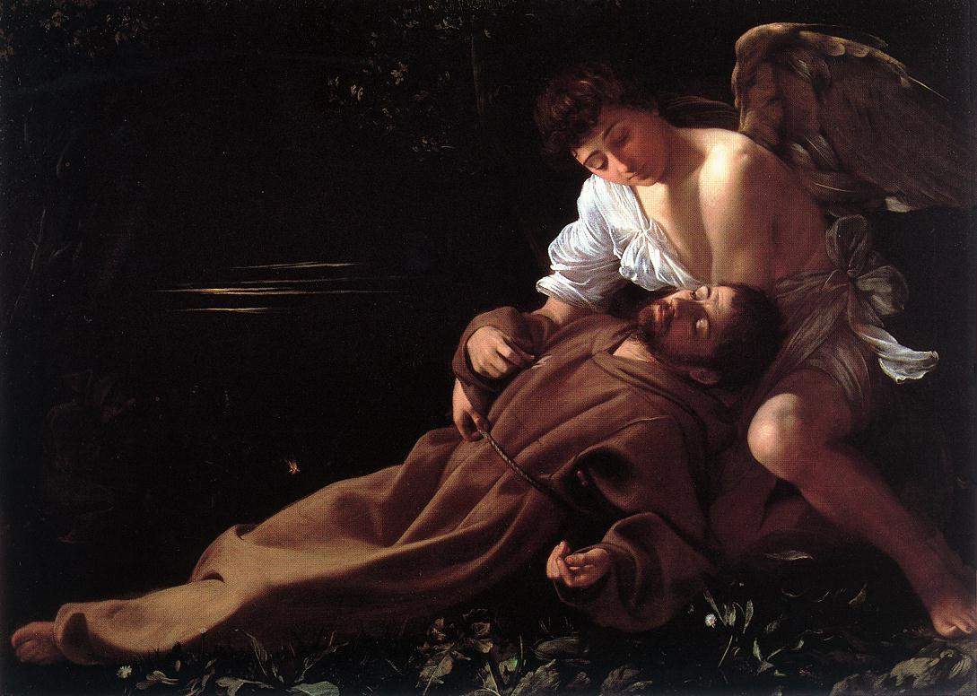 Le_Caravage_-_L'extase_de_Saint_François